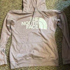 North Face pink sweatshirt, size small